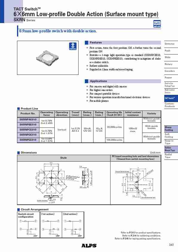 Alps Electric Switch SKRN Series-page_pdf